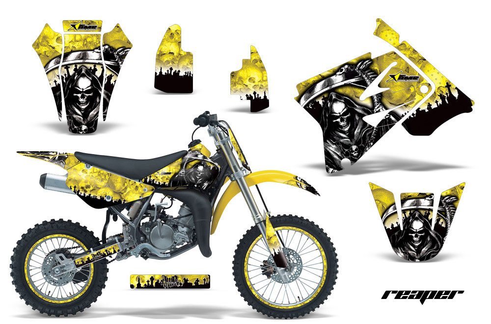 Suzuki Rm Dirt Bike Custom Graphic Kit