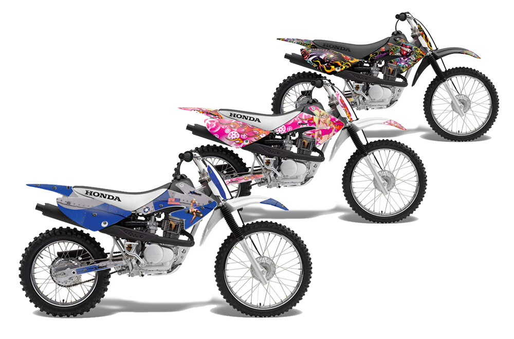 Custom Dirt Bike Graphics, Dirt Bike Plastics