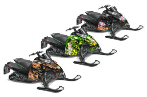 Arctic Cat ProCross Sno Pro Sled Custom Graphic Kit - 2012-2016