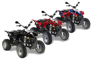 Polaris Scrambler / Trailblazer 500 ATV Custom Graphic Kit - 1985-2009