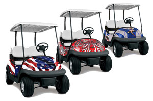 Club Car Precedent I2 Golf Cart Graphic Kit - 2006-2017 Customize Your Design