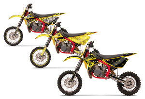 Cobra CX 50 Jr Dirt Bike Custom Graphic Kit - 2003-2011