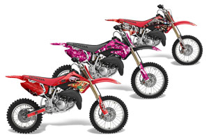 Honda CR85 Dirt Bike Custom Graphic Kit - 2003-2007