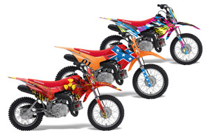 Honda CRF110 F Dirt Bike Custom Graphic Kit - 2013-2018