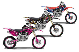 Honda CRF125 F Dirt Bike Custom Graphic Kit - 2014-2018