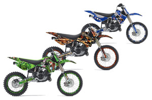 Kawasaki KX85 Dirt Bike Custom Graphic Kit - 2001-2013