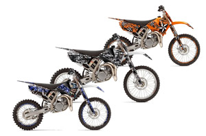 KTM SX 105 Dirt Bike Custom Graphic Kit - 2004-2005