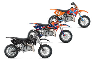 KTM SX 50 Adventure Jr / Sr Dirt Bike Custom Graphic Kit - 2002-2008