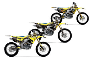 Suzuki RMZ 450 Dirt Bike Custom Graphic Kit - 2005-2006