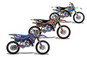 Yamaha WR 250Z Dirt Bike Custom Graphic Kit - 1991-1993