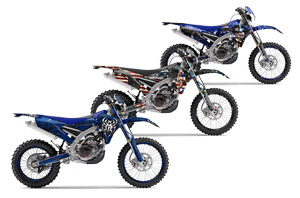 Yamaha WR250F / WR450F Dirt Bike Custom Graphic Kit - 2015-2018