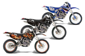 Yamaha WR400 Dirt Bike Custom Graphic Kit - 1998-2002