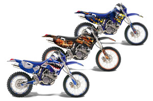 Yamaha WR426F Dirt Bike Custom Graphic Kit - 1998-1999