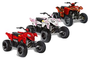 Polaris Outlaw 90 / 110 ATV Custom Graphic Kit - 2002-2020