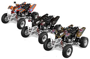 Polaris Predator 500 ATV Custom Graphic Kit - 2002-2011