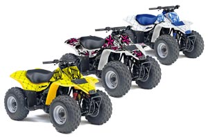 Suzuki QuadSport LT 80 ATV Custom Graphic Kit - 1987-2006