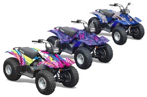 Yamaha Breeze 125 ATV Custom Graphic Kit - 1989-2007