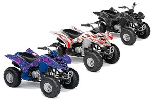 Yamaha Raptor 80 ATV Custom Graphic Kit - 2003-2016