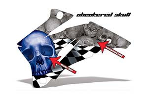 Checkered Skull