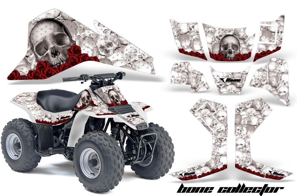 Suzuki QuadSport LT 80 ATV Graphic Kit - 1987-2006 Bone Collector