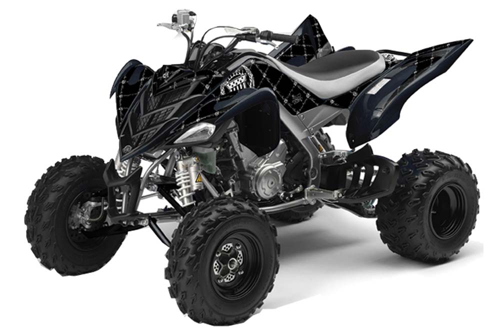 Yamaha Raptor 700 ATV Graphic Kit - 2006-2012 Silver Star