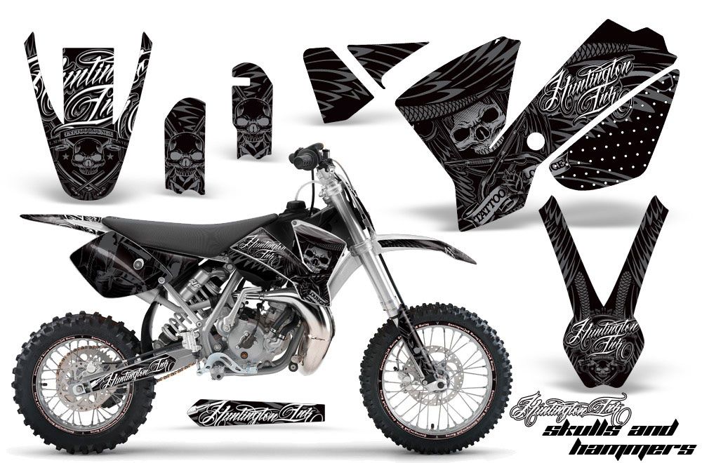 KTM SX 65 Dirt Bike Custom Graphic Kit - 2002-2008