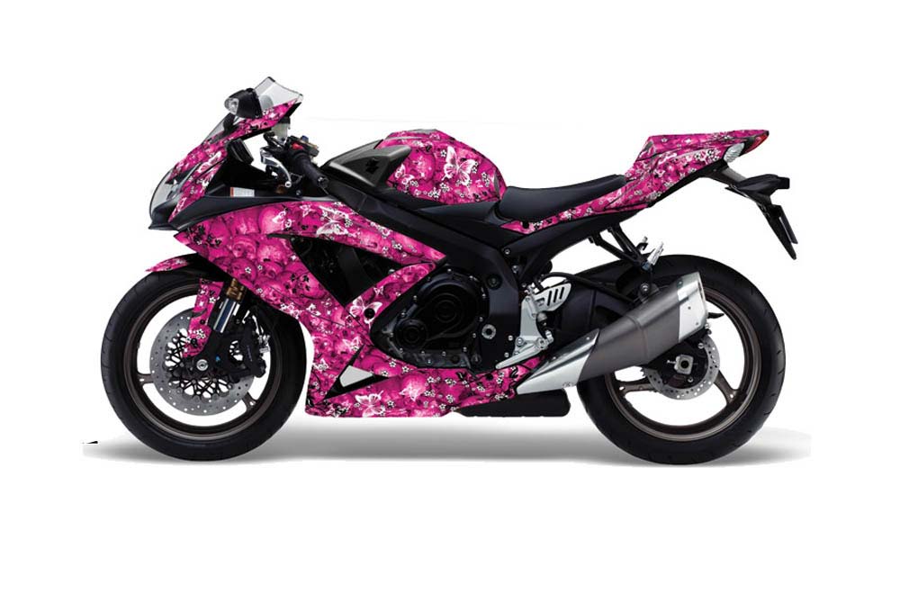 pink street bike