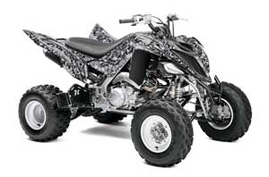 Yamaha Raptor 700 ATV Graphic Kit - 2006-2012 Expo Silver