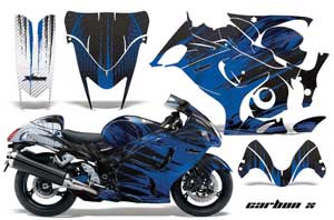 Suzuki GSXR 1300 Hayabusa Custom Graphic Kit - 2008-2013