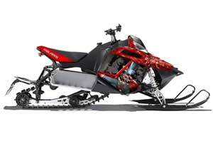 Polaris RMK / PRO-R / Rush / Assault Sled Graphic Kit - 2011-2016 Mad Hatter Red