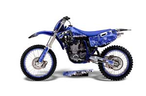 Yamaha YZ250 4 Stroke Dirt Bike Graphic Kit - 1998-2002 Skulls and