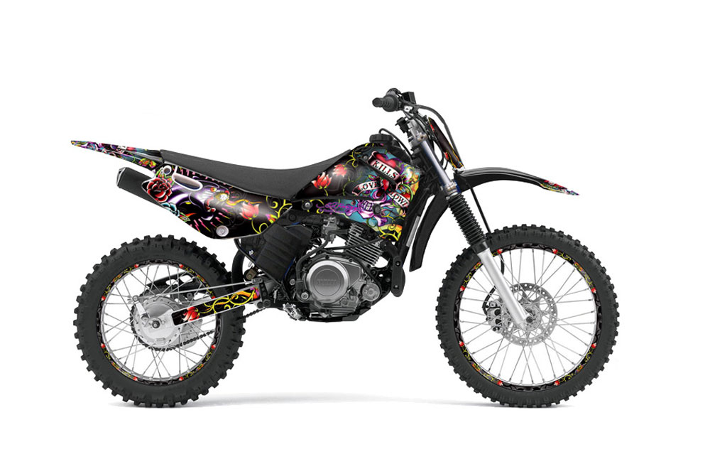 Yamaha ttr deals 125 black plastics