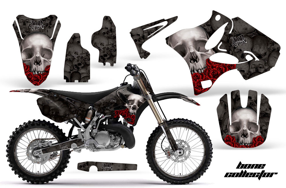 Yamaha YZ250 2 Stroke Dirt Bike Graphic Kit - 2002-2014 Bone