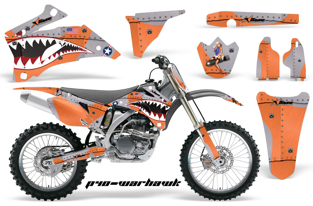 Yamaha YZ250F / YZ450F Dirt Bike Custom Graphic Kit - 2006-2009